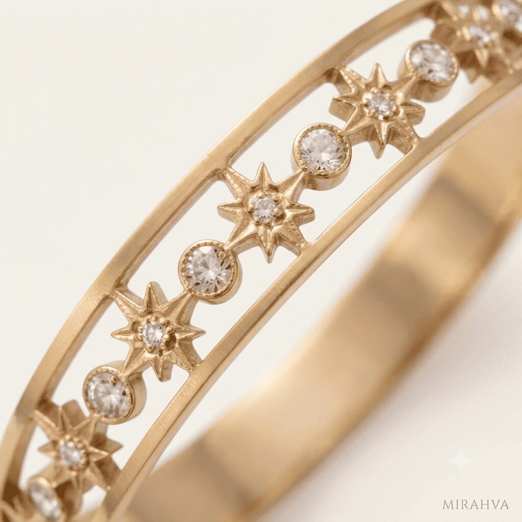 Gold-Tone Cuff Bracelet - Image 2
