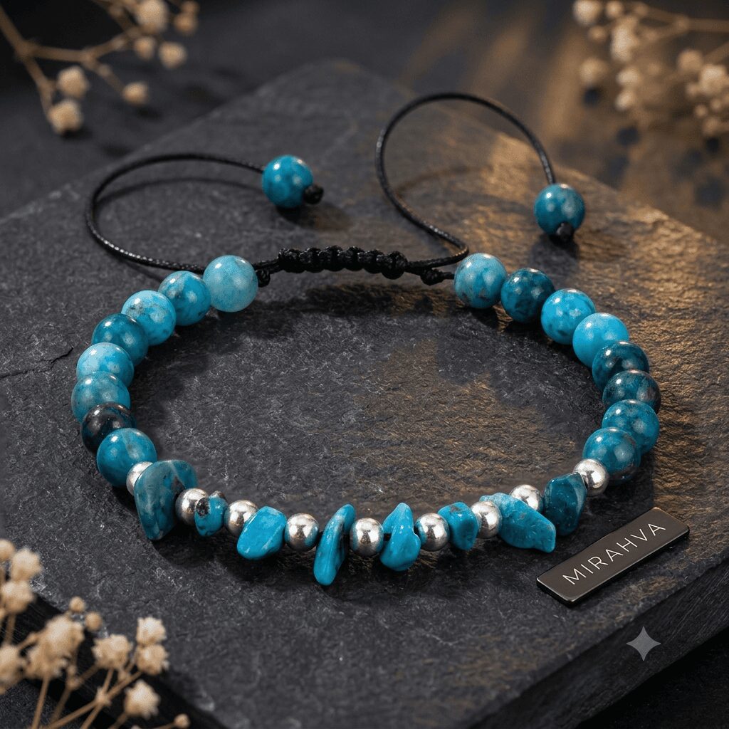 Natural Stone Beaded Bracelet