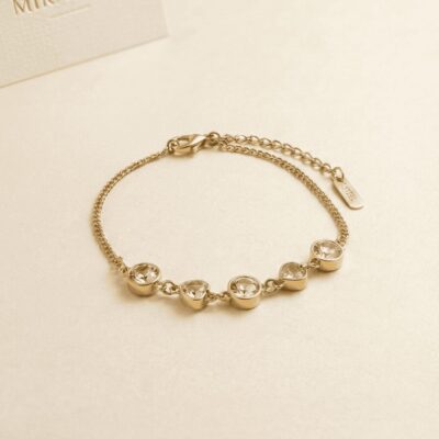 Amara Textured Chain Bracelet
