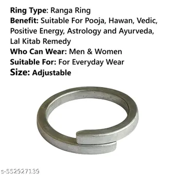Silver Ranga Adjustable Ring