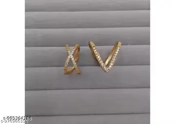 Crystal Initial Ring Set