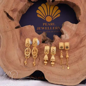 Antique Gold Dangle Jhumka Collection