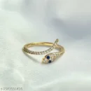 Blue Evil Eye Crystal Ring