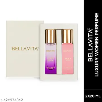 Bella Vita Date & Rose Luxury Women Perfume Duo 2 x 20 ML