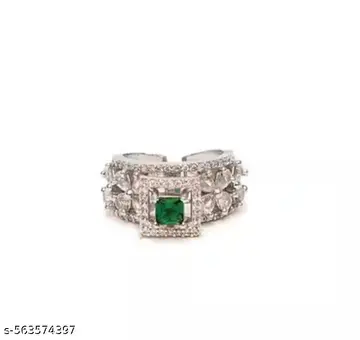 Green Emerald Silver Band (Studio)