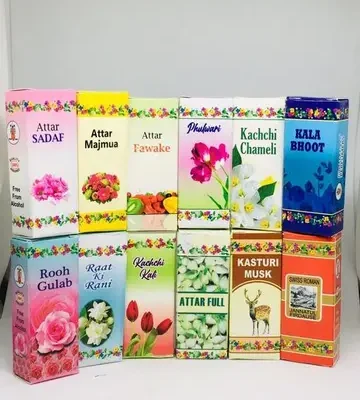 Traditional Attar Box of 12