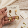 Gemini_Generated_Image_cqh3oucqh3oucqh3-1 Mirahva Golden Floral Pearl Drop Earrings
