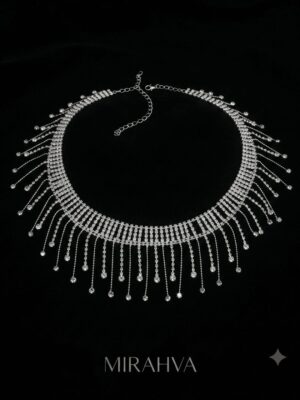 Ethereal Crystal Hair Chain
