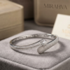 Gemini_Generated_Image_fbjfyefbjfyefbjf Mirahva Luxe Silver Crystal Pavé Open Cuff Bracelet for Women
