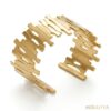 Gemini_Generated_Image_hqz4rchqz4rchqz4-1 Mirahva Luxe Gold Geometric Open Cuff Bracelet for Women | Premium Adjustable Statement Cuff | Modern Designer Fashion Jewelry