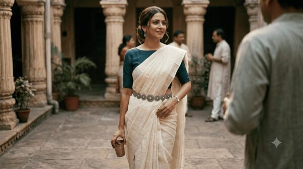 Elegant Floral Kamarbandh