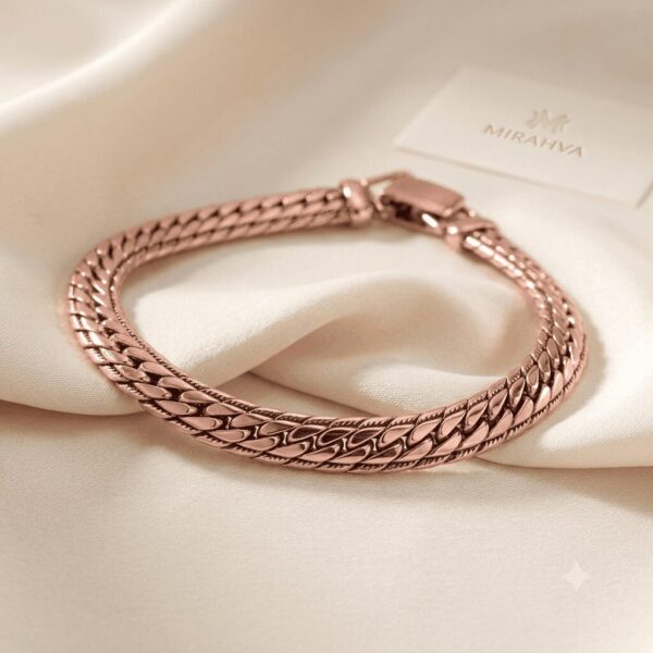 Gemini_Generated_Image_v0z11xv0z11xv0z1 Modern Rose Gold Link Bracelet