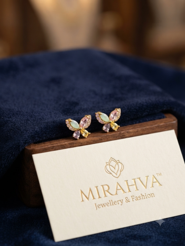 Gemini_Generated_Image_va3x8iva3x8iva3x-1 Mirahva Celestia Butterfly CZ Stud Earrings