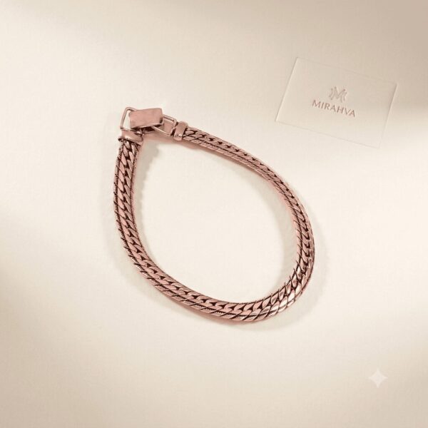 Gemini_Generated_Image_vp3yb2vp3yb2vp3y Modern Rose Gold Link Bracelet
