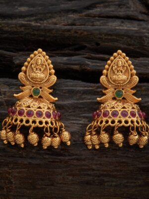 Mirahva Antique ruby green Earrings